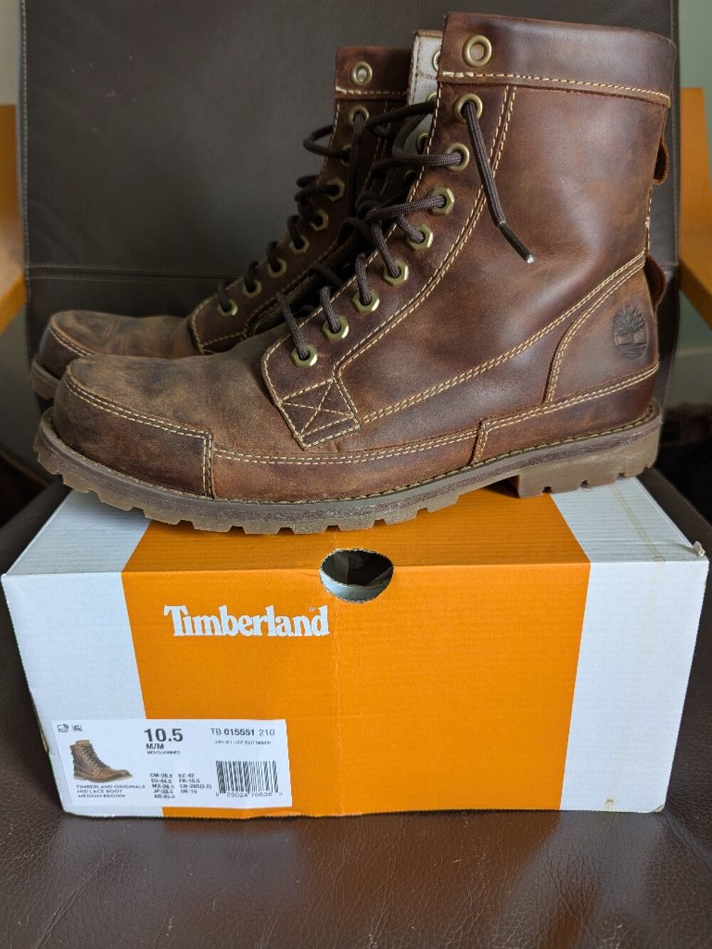 Men's Timberland Originals Mid Boot Size 10.5